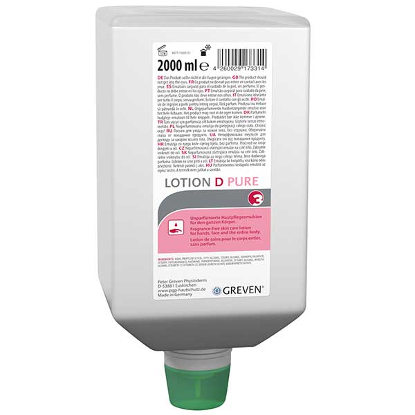 GREVEN® Lotion D pure Pflegelotion (6 x 2 Liter) online kaufen - Verwendung 1