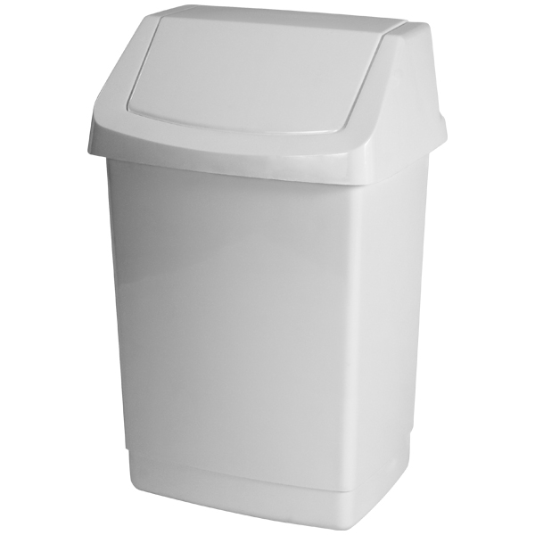 Curver Abfallbehälter Standard weiß   9 l