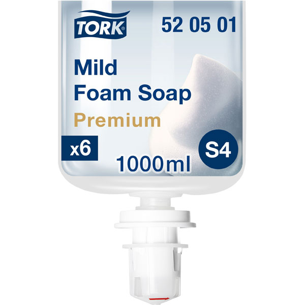 Tork S4 Schaumseife mild parfümiert (6 x 1 Liter) online kaufen - Verwendung 1