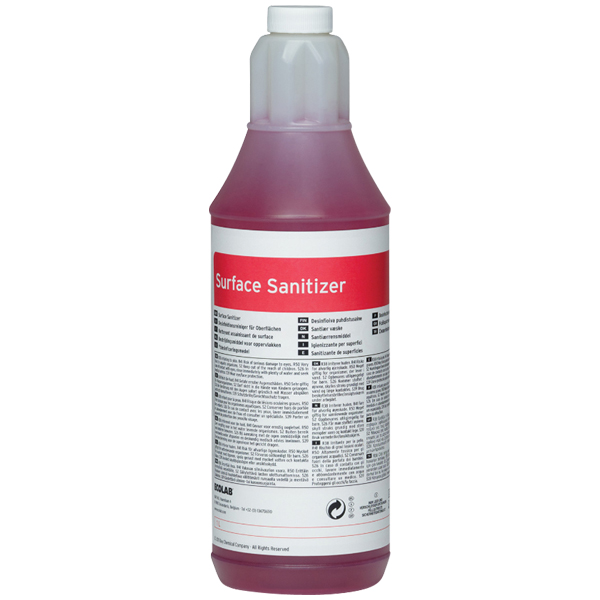 ECOLAB Kay Surface Sanitizer Desinfektionsmittel 4 x 1 Liter