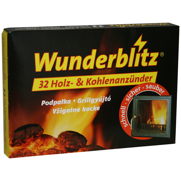 Kohlenanzünder Wunderblitz weiß fest Kohlenanzünder Wunderblitz weiß fest