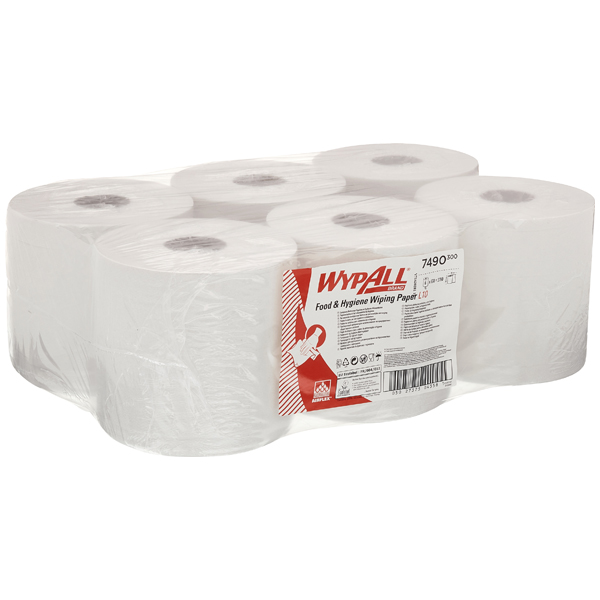 WypAll® Papierwischtücher L10 weiß 7490