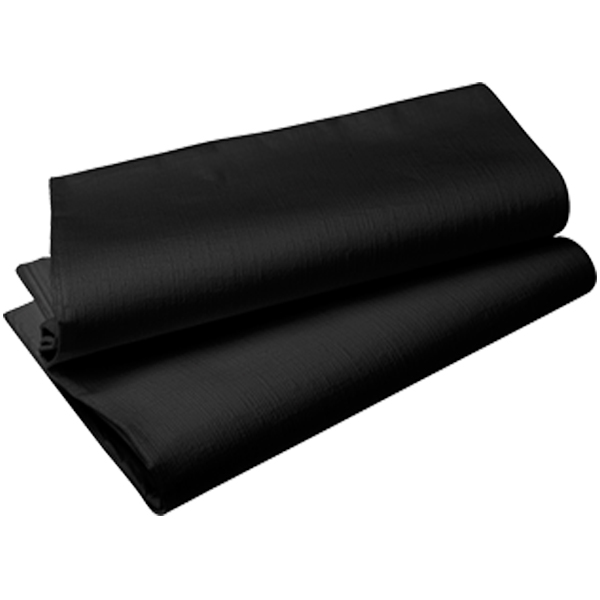 Duni Evolin®-Tischdecke 127 x 220 cm Schwarz (25 Stück) Duni Evolin®-Tischdecke 127 x 220 cm Schwarz (25 Stück)