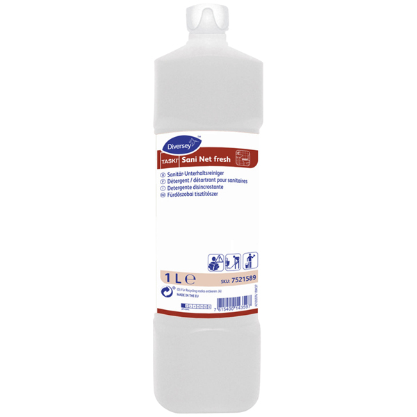 Vorschau: TASKI® Sani Net Fresh Sanitärreiniger & Entkalker 1 Liter online kaufen - Verwendung 1