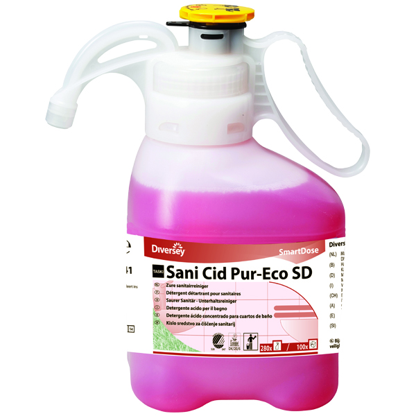 Vorschau: Taski Sani Cid Pur ECO SD Sanitärreiniger 1,4 Liter online kaufen - Verwendung 1