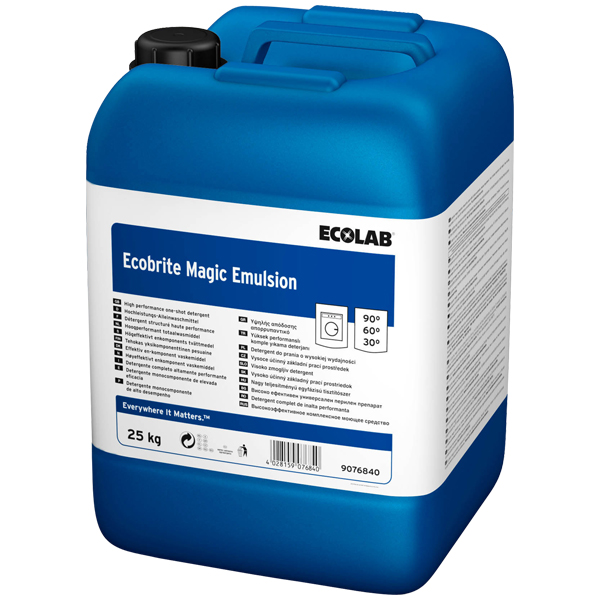 ECOLAB Ecobrite Magic Emulsion Flüssigwaschmittel 25 kg
