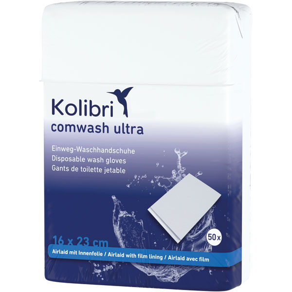 Kolibri comwash ultra  Waschhandschuhe online kaufen - Verwendung 1