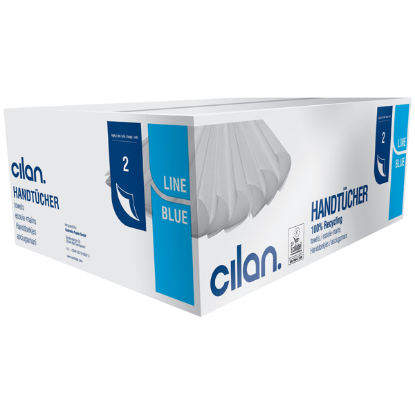 Cilan Blue-Line Falthandtuch H 21 C-Falz Cilan Blue-Line Falthandtuch H 21 C-Falz