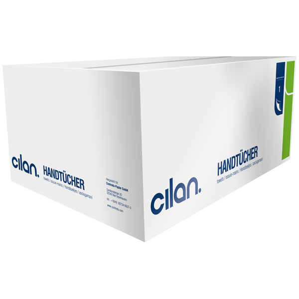 Cilan Krepp Falthandtuch Green-Line H 16 Cilan Krepp Falthandtuch Green-Line H 16
