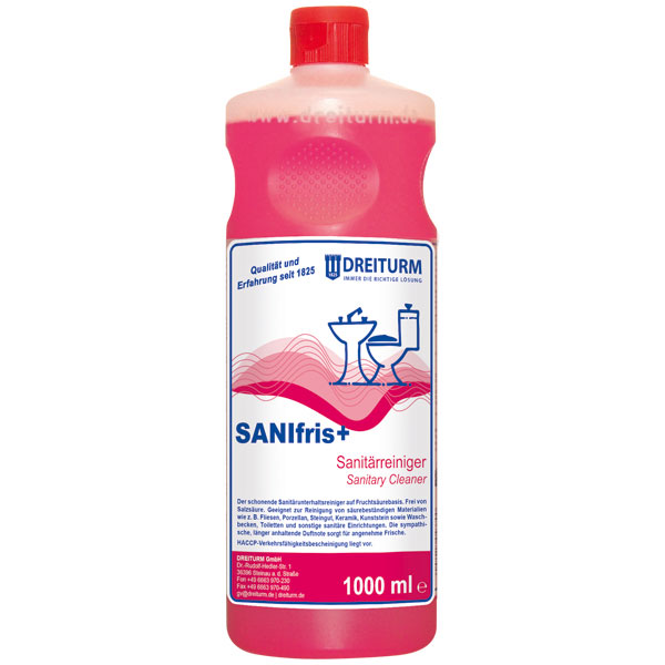 Dreiturm Sanifris+ Sanitärreiniger 1 Liter Dreiturm Sanifris+ Sanitärreiniger 1 Liter