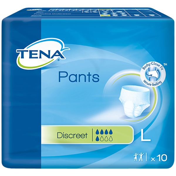 Vorschau: Tena Pants Discreet online kaufen - Verwendung 1