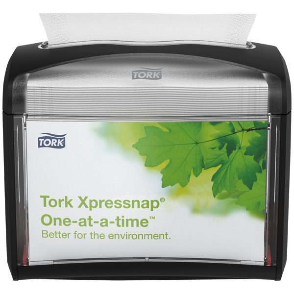 Vorschau: Tork Xpressnap Tischspender N4 online kaufen - Verwendung 1