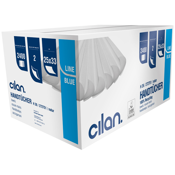 Cilan Blue-Line Falthandtuch H 26 C-Falz Cilan Blue-Line Falthandtuch H 26 C-Falz