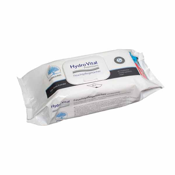HydroVital Premium Feuchtpflegetücher online kaufen - Verwendung 1