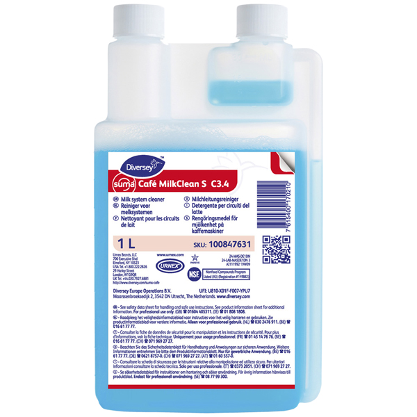 Suma® MilkClean S C3.4  Milchsystemreiniger 1 Liter