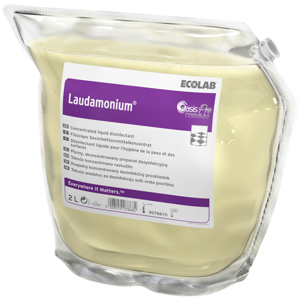 ECOLAB Laudamonium Desinfektionsmittel 2 x 2 Liter online kaufen - Verwendung 1