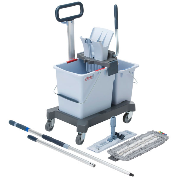 Vileda US Pro Doppelfahreimer Ready-to-Go Set (Trio) Vileda US Pro Doppelfahreimer Ready-to-Go Set (Trio)