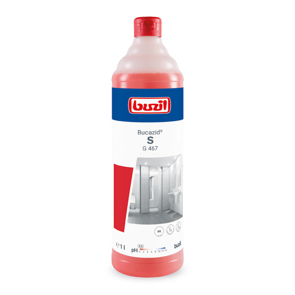 Buzil BUCACID S G467 Sanitärreiniger 1 Liter Buzil BUCACID S G467 Sanitärreiniger 1 Liter