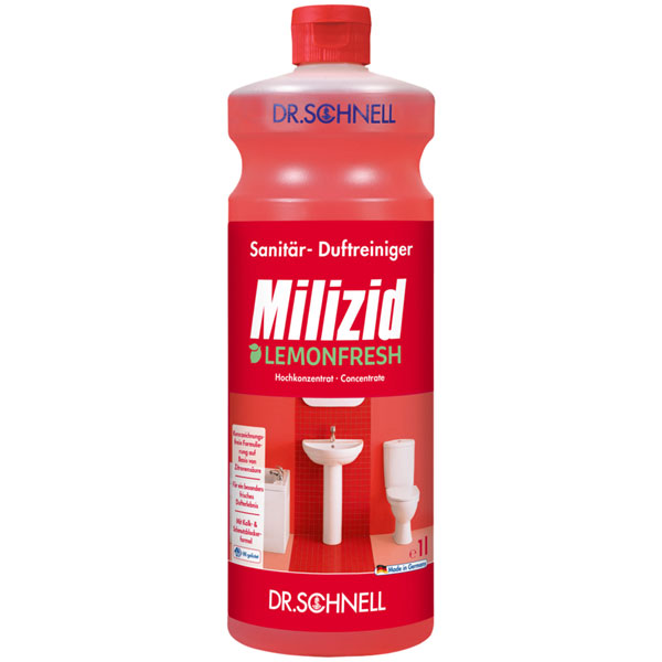 Dr.Schnell Milizid Lemonfresh Sanitärreiniger 1 Liter online kaufen - Verwendung 1