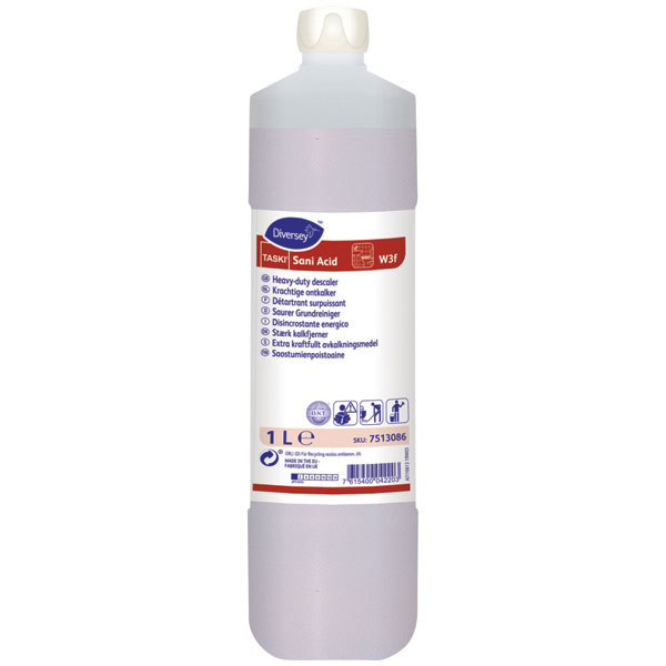 Vorschau: Taski Sani Acid W3f Sanitärgrundreiniger 1 Liter online kaufen - Verwendung 1