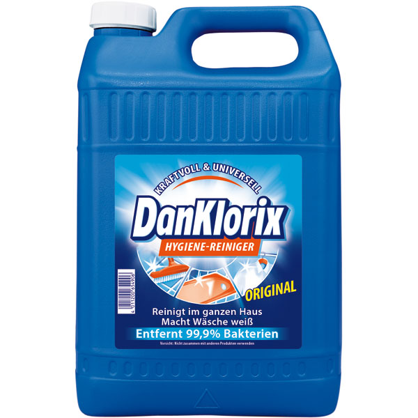 Vorschau: Dan Klorix Hygienereiniger 5 Liter online kaufen - Verwendung 1