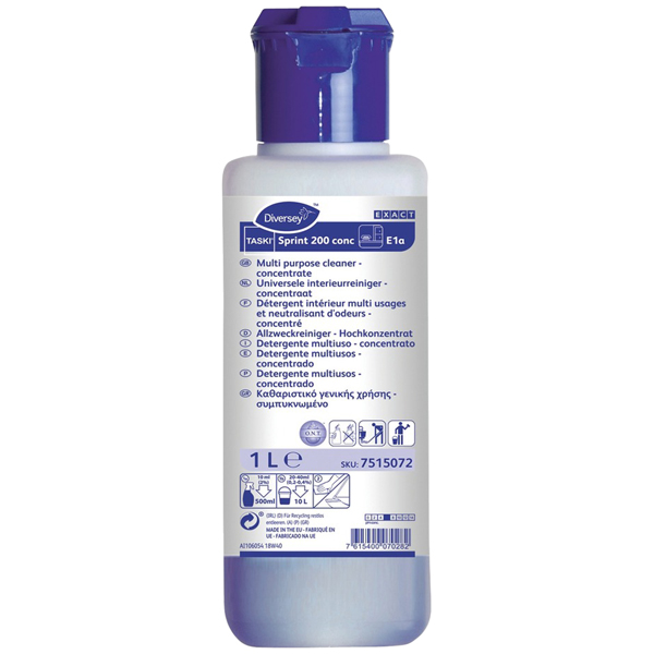 Taski Sprint 200 conc Alkohol-Unterhaltsreiniger 1 Liter Taski Sprint 200 conc Alkohol-Unterhaltsreiniger 1 Liter
