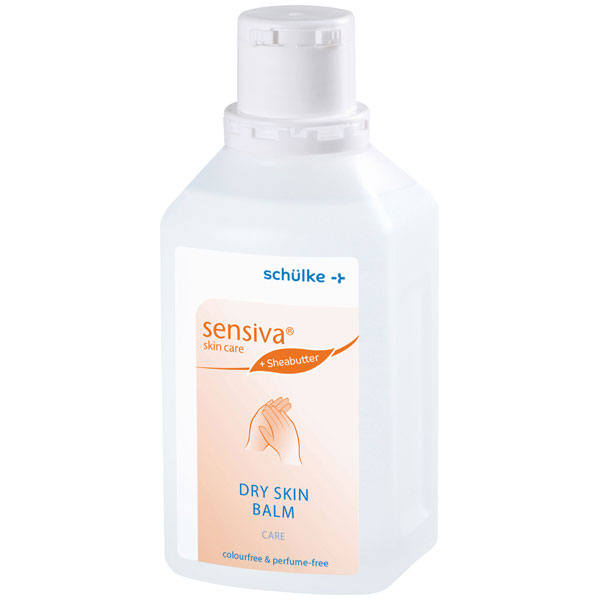 Vorschau: Schülke & Mayr sensiva® dry skin balm Hautpflege 500 ml online kaufen - Verwendung 1