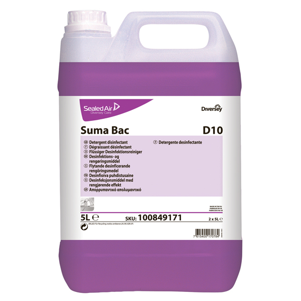 Vorschau: Suma Bac D10 Desinfektionsreiniger (2 x 5 Liter) online kaufen - Verwendung 1