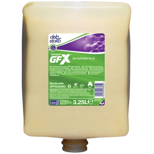 Deb Stoko® Solopol GFX™ Schaumreiniger 4 x 3,25 Liter Deb Stoko® Solopol GFX™ Schaumreiniger 4 x 3,25 Liter