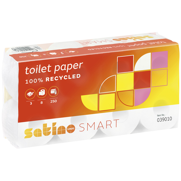 Toilettenpapier WEPA smart Kleinrollen hochweiß ( 64 Rollen )