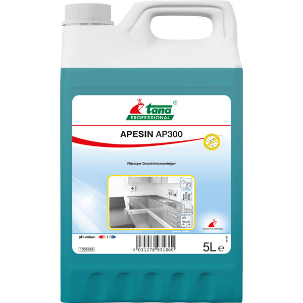 Tana Apesin AP 300 Flächendesinfektion 2 x 5 Liter Tana Apesin AP 300 Flächendesinfektion 2 x 5 Liter