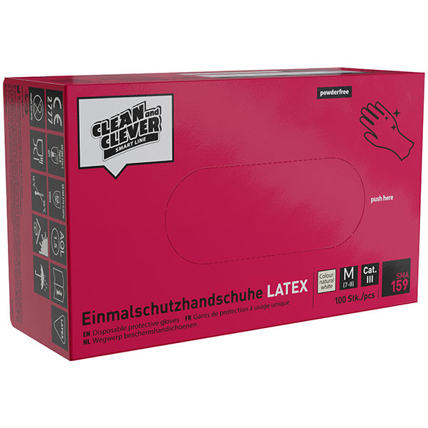 CLEAN and CLEVER SMART Einmalschutzhandschuhe SMA 159 CLEAN and CLEVER SMART Einmalschutzhandschuhe SMA 159
