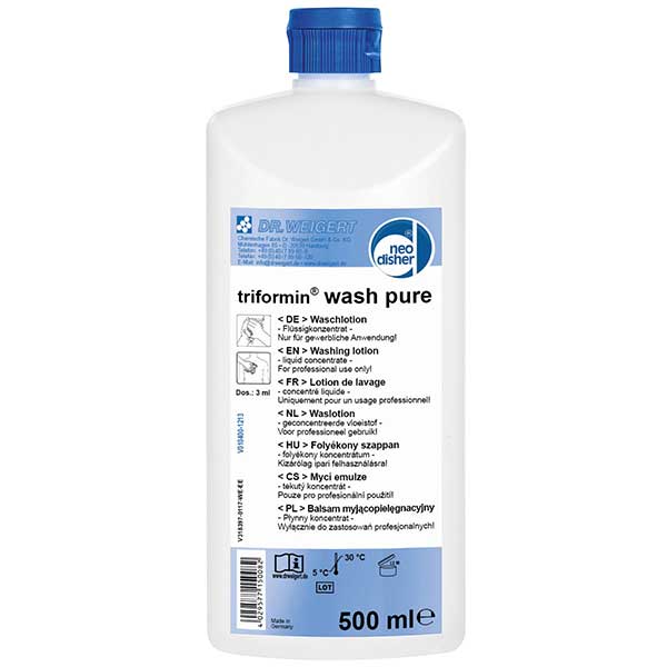 Dr.Weigert neodisher triformin® wash pure Waschlotion 500 ml online kaufen - Verwendung 1
