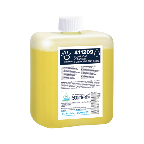 Papernet Schaumseife mild 12 x 500 ml Papernet Schaumseife mild 12 x 500 ml