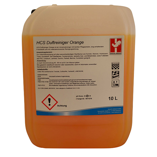 Hahnerol HCSDuftreiniger Orange Wischpflege Hahnerol HCSDuftreiniger Orange Wischpflege
