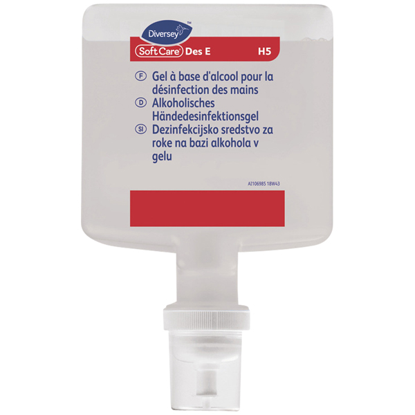 Soft Care® Des E H5 Händedesinfektionsgel 4 x 1,3 Liter Soft Care® Des E H5 Händedesinfektionsgel 4 x 1,3 Liter