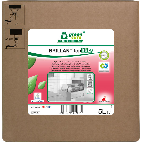 Tana GC Brillant topKliks Klarspüler 5 Liter Tana GC Brillant topKliks Klarspüler 5 Liter