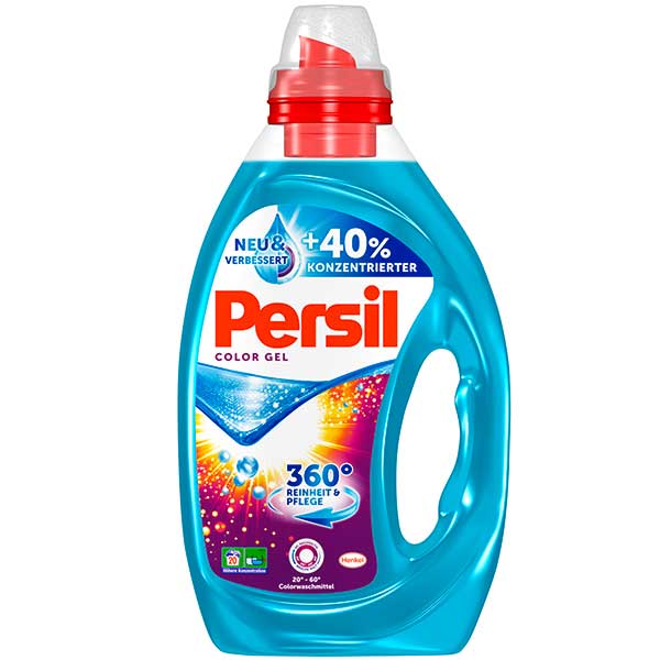 Vorschau: Persil Gel Color 20WL Buntwaschmittel 1 Liter online kaufen - Verwendung 1