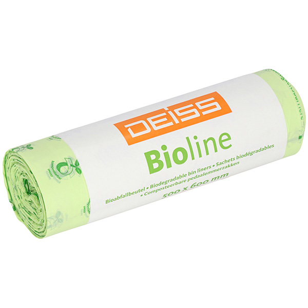 DEISS Bioline Müllbeutel 30 Liter (20 Stück)