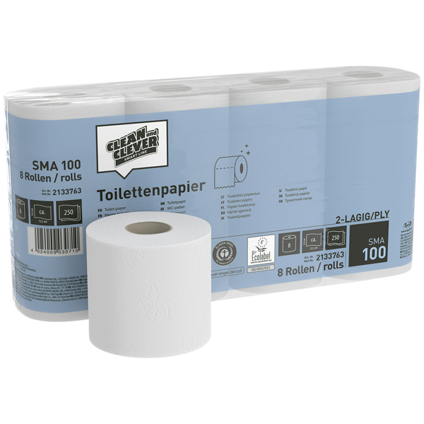 CLEAN and CLEVER SMART Toilettenpapier SMA 100 CLEAN and CLEVER SMART Toilettenpapier SMA 100