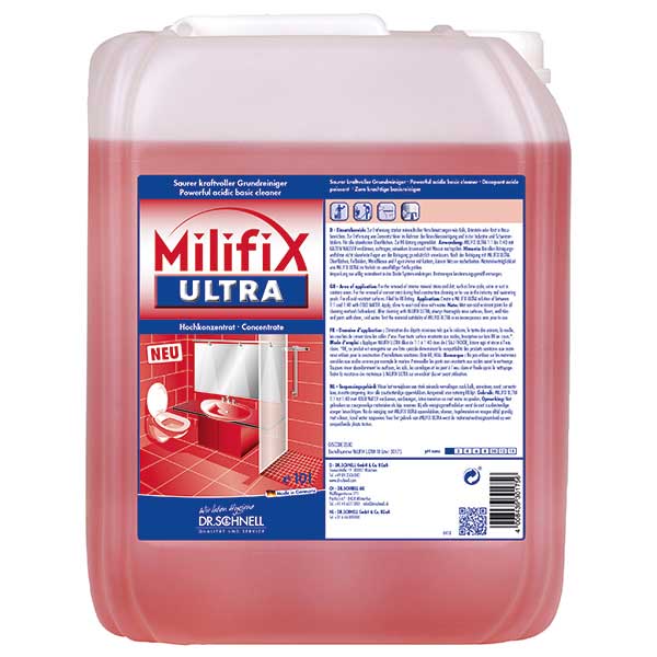 Dr.Schnell Milifix Ultra Sanitärgrundreiniger 10 Liter Dr.Schnell Milifix Ultra Sanitärgrundreiniger 10 Liter