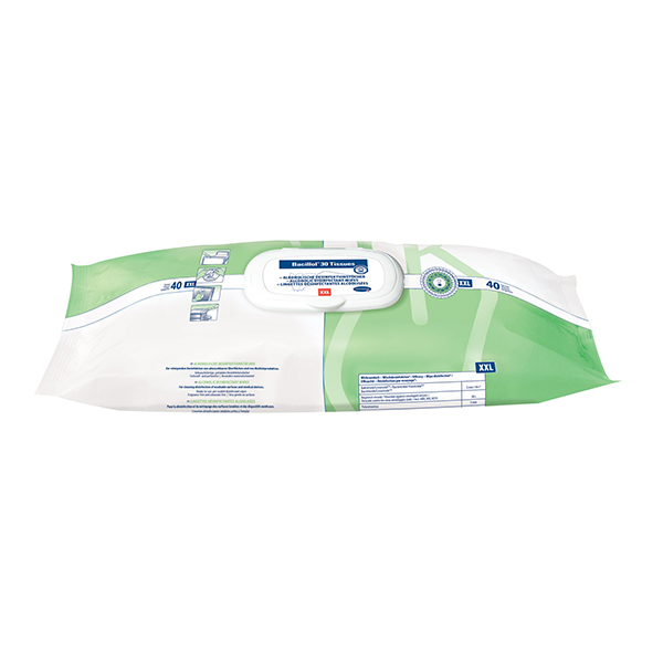 Hartmann Bacillol®30 Tissues XXL Desinfektionstücher 6 x 40 Tüche Hartmann Bacillol®30 Tissues XXL Desinfektionstücher 6 x 40 Tüche