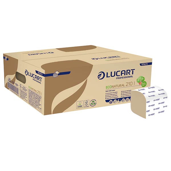 Lucart ECO Natural 210 - Toilettenpapier online kaufen - Verwendung 1