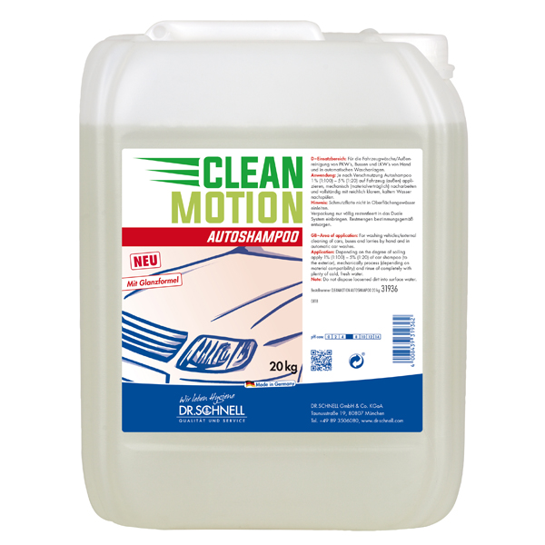 Clean Motion Autoshampoo 20kg Clean Motion Autoshampoo 20kg