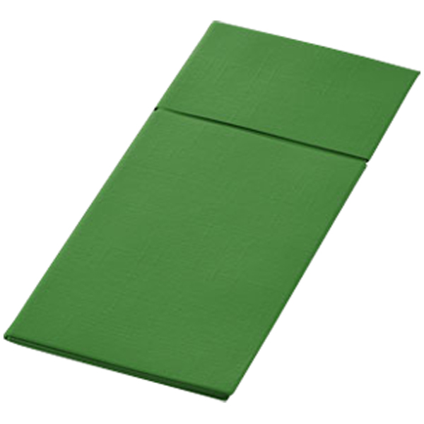 Duni Duniletto® Serviettentasche 40 x 48 cm Leaf Green (46 Stk)