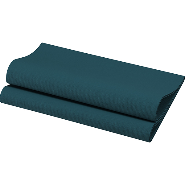 Duni Dunisoft®-Serviette 40 x 40 cm Ocean Teal (60 Stück) online kaufen - Verwendung 2