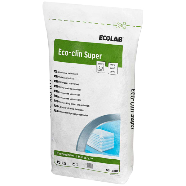 ECOLAB Eco-clin Super Vollwaschmittel 15 kg ECOLAB Eco-clin Super Vollwaschmittel 15 kg