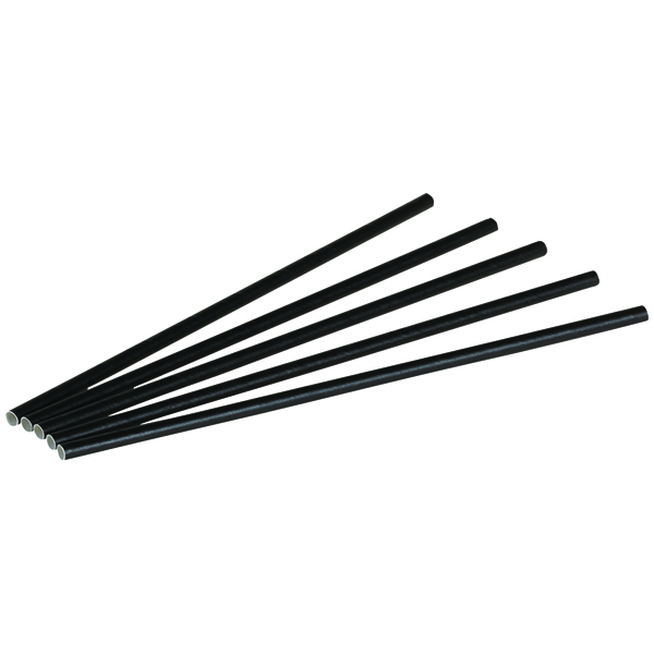 naturesse® Papier-Strohhalm 230 mm Schwarz (250 Stück) naturesse® Papier-Strohhalm 230 mm Schwarz (250 Stück)