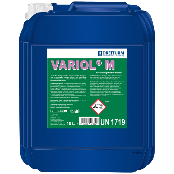 Vorschau: Dreiturm Variol® M Geschirrspülreiniger 10 Liter online kaufen - Verwendung 1