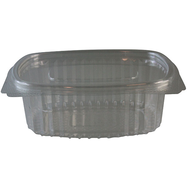 Salatschale oval glasklar 144x115x50 mm ( 50 Stück )
